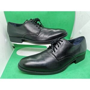 Cole Haan Men's Hawthorne Plain Oxford Black Leather US Size 9.5 M Dress Shoes